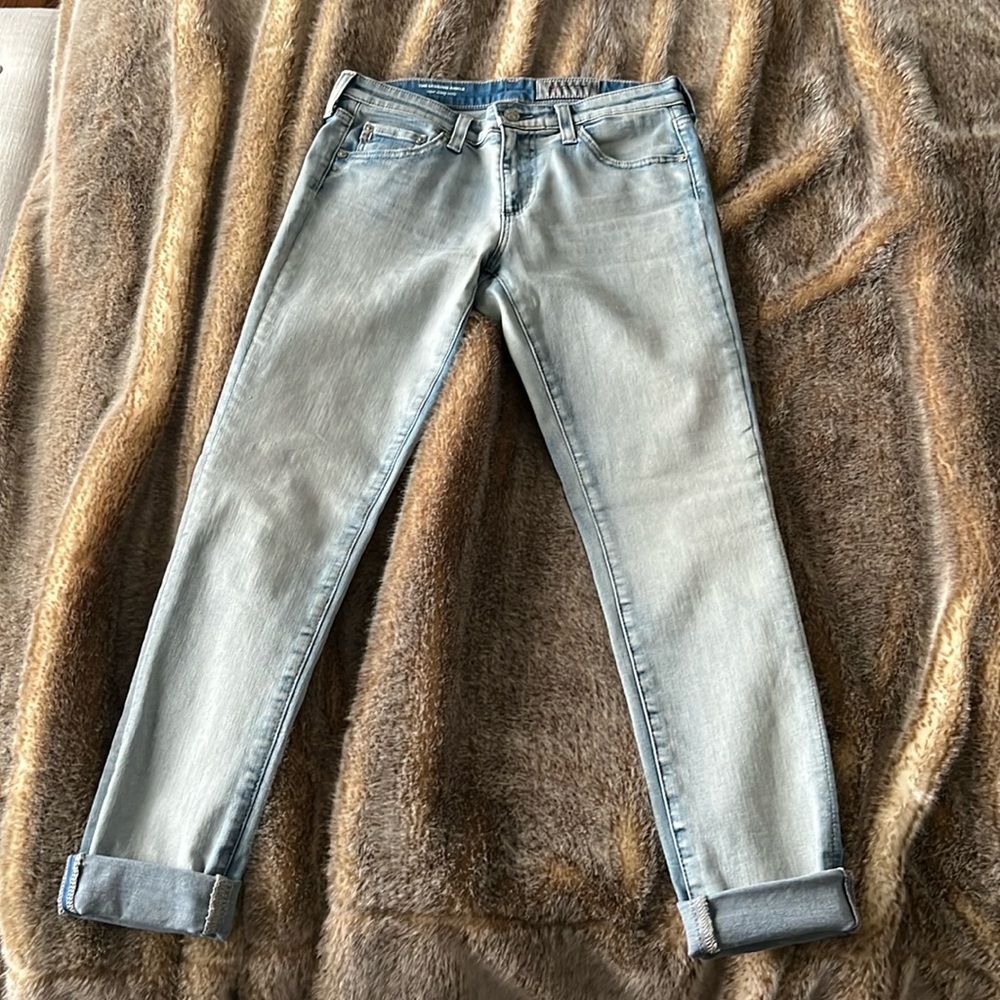 Anthropologie Super Skinny AG Denim Jeans, 27R